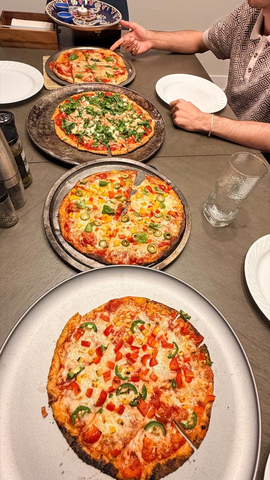 Pizza night at Bard Barn