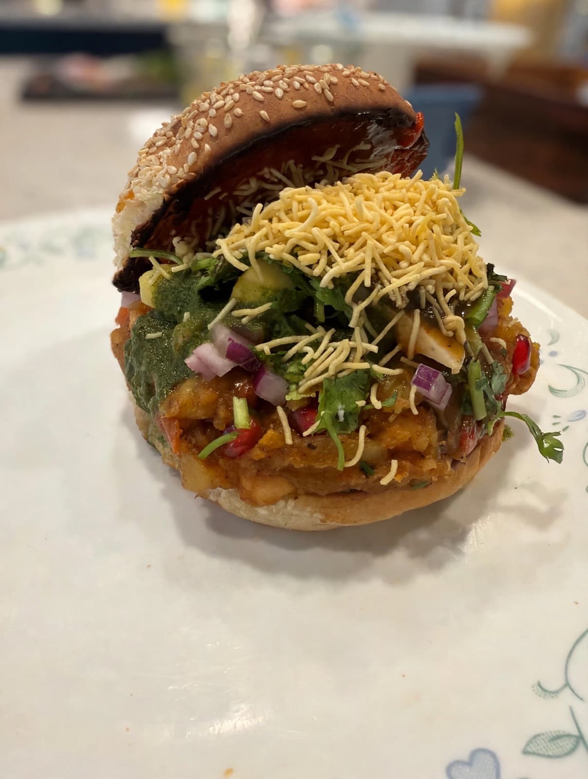 Quick lunchtime dabeli